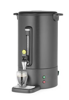 Percolador UNIQ, HENDI, designed by Robert Bronwasser, 14L, Negro, 220-240V/1750W, 357x380x(H)502mm 1