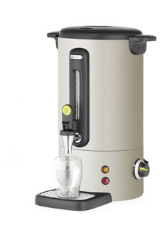 Hot drinks boiler UNIQ, HENDI, designed by Robert Bronwasser, 9L, Cream, 220-240V/950W, 307x330x(H)450mm