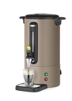 Kavos virimo aparatas UNIQ, HENDI, designed by Robert Bronwasser, 7L, Taupe, 220-240V/1050W, 307x330x(H)450mm 1