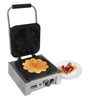 Waffle maker 'Heart', HENDI, 230V/2200W, 330x543x(H)251mm 1