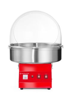 Cukraus vatos gaminimo aparatas, Revolution, Raudona, 230V/1080W, 520x520x(H)415mm