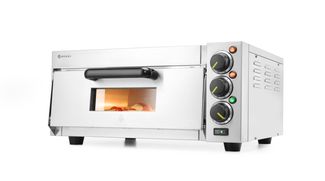Pizza oven compact, HENDI, Silver, 230V/2000W, 580x560x(H)275mm 1