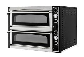 Pec na pizzu Superior XL 66 GLASS, HENDI, 2 komory , 400V/18000W, 1360x865x(H)745mm