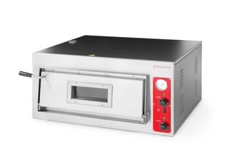 Single chamber pizza oven – electric, electromechanical control, Revolution, 1 chamber, 400V/4200W, 910x820x(H)430mm 3