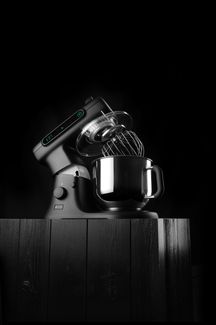 Planetary Mixer Blackbolt PRO, HENDI, 7L, Black, 220-240V/800W, 470x263x(H)413mm 1