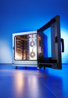 Convection steam oven 6x GN 1/1, electric, electromechanical control, HENDI, 400V/10400W, 730x784x(H)850mm 3