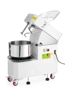 Miesiarka spiralna do ciasta z 2 prędkościami i unoszoną głowicą, HENDI, 400V/1500W, 750x400x(H)730mm