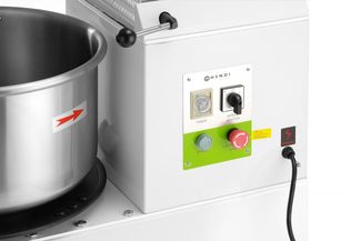 Špirálový miesič na cesto so zdvíhacou hlavou s 2 rýchlosťami , HENDI, 400V/2200W, 860x480x(H)930mm 1