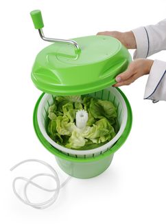 Salad spinner, HENDI, 12L, Green, ⌀335x(H)430mm