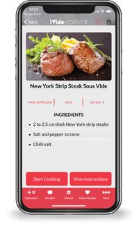 iVide circulator stick for Sous-Vide 2.0 cooking, SousVideTools, 230V/1200W, 65x120x(H)340mm 3
