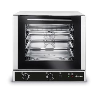 Konvekcinė krosnelė su drėkinimu 4x 429x345 mm – elektrinė, valdoma rankiniu būdu, HENDI, 230V/2800W, 590x695x(H)590mm