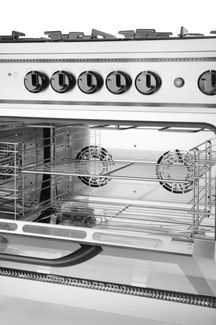 Gas cooker - 5 burners with electric oven, HENDI, Kitchen Line, Silver, 230V/2900W, 14,3kW, 900x653x(H)900mm 1