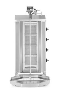 Gas kebab grill, HENDI, Profi Line, 230V/16W, 13kW, 735x745x(H)1110mm