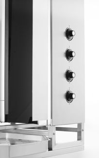 Elektrický gril na kebab, HENDI, Profi Line, 400V/7200W, 7,2kW, 550x700x(H)1120mm 4