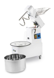 Špirálový miesič s vyberateľnou nádobou, Prismafood, 128 kg/h, 48L, 400V/1500W, 480x800x(H)850mm