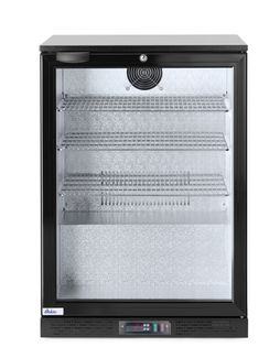 Back bar refrigerator single-door, Arktic, 105L, Black, 220-240V/120W, 600x530x(H)865mm 1