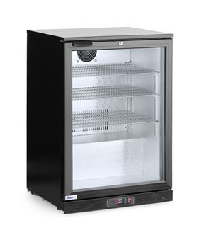 Back bar refrigerator single-door, Arktic, 105L, Black, 220-240V/120W, 600x530x(H)865mm 2