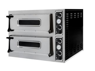 Piec do pizzy Basic 44, HENDI, 2 komory, 400V/9400W, 975x930x(H)742mm