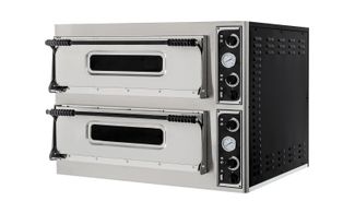 Piec do pizzy Basic XL 66, HENDI, 2 komory, 400V/18000W, 1365x955x(H)745mm