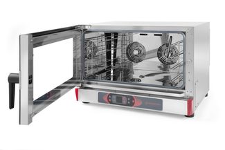 Garinė-konvekcinė krosnelė – elektrinė, padidinta kepimo kamera, Revolution, GN 1/1, 400V/6700W, 800x763x(H)581mm