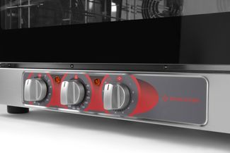 Garinė-konvekcinė krosnelė – elektrinė, padidinta kepimo kamera, Revolution, GN 1/1, 400V/6700W, 800x763x(H)581mm