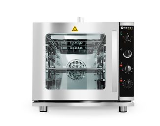 Kombinovaná víceúčelová trouba 4x 2/3 - plyn, HENDI, 230V/1800W, 4kW, 620x645x(H)615mm