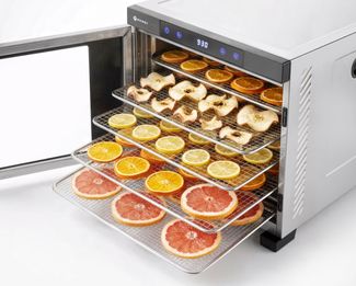 Deshidratador de alimentos Profi Line, HENDI, Profi Line, 10 bandejas, 230V/1000W, 430x550x(H)416mm 1