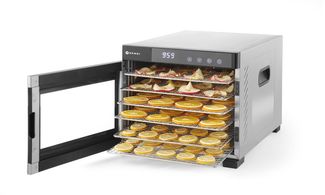 Food dehydrator, HENDI, Profi Line, 6 trays, 230V/650W, 342x485x(H)309mm 1