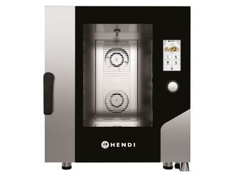 Forno a vapore a convezione – Touch 7 x GN 1/1, elettrico, con vapore diretto e touch screen controllato, HENDI, 730x784x(H)850mm 1