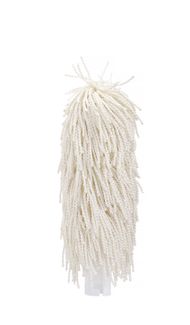 Brushes for glass polisher – 2 pcs, HENDI, Medium, White, 205x55mm 1