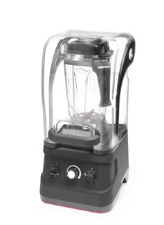 Blender barmański z obudową wyciszającą, HENDI, 2,5L, czarny, 230V/1680W, 250x300x(H)540mm