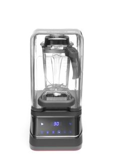 Digitaler Standmixer mit Schallgehäuse, HENDI, 2,5L, Schwarz, 220-240V/1680W, 250x300x(H)546mm
