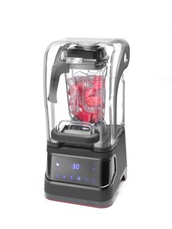 Digital bar blender with sound enclosure , HENDI, 2,5L, Black, 220-240V/1680W, 250x300x(H)546mm 1