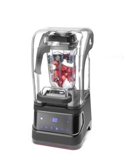 Digital bar blender with sound enclosure , HENDI, 2,5L, Black, 220-240V/1680W, 250x300x(H)546mm 1