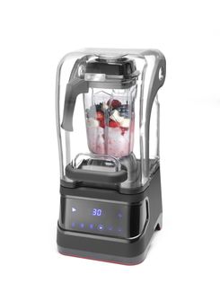 Digital bar blender with sound enclosure , HENDI, 2,5L, Black, 220-240V/1680W, 250x300x(H)546mm 1