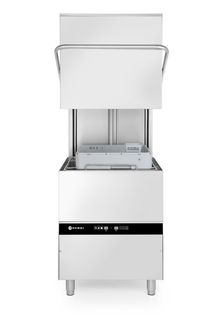 Hood dishwasher - electronic controller, HENDI, 400V/8600W, 750x880x(H)1412mm 1