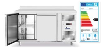 Stół mroźniczy 2-drzwiowy z agregatem bocznym, Arktic, Profi Line, GN 1/1, 280L, 230V/600W, 1360x700x(H)910mm 1