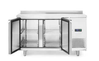 Stół mroźniczy 2-drzwiowy z agregatem bocznym, Arktic, Profi Line, GN 1/1, 280L, 230V/600W, 1360x700x(H)910mm 1