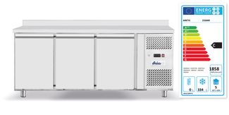 3 durų stalo šaldiklis 420L, Arktic, Profi Line, GN 1/1, 420L, 230V/600W, 1796x700x(H)879mm 1