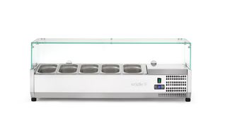 Refrigerated countertop server GN 1/4, Arktic, 5x GN 1/4, GN 1/4, 22,5L, 230V/180W, 335x1205x(H)460mm