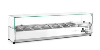 Refrigerated countertop server GN 1/4, Arktic, 7x GN 1/4, 230V/180W, 1505x335x(H)460mm 1