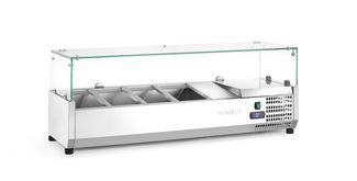 Refrigerated countertop server GN 1/3, Arktic, 4x GN 1/3, 230V/180W, 1208x400x(H)456mm 1