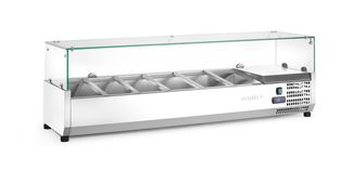 Refrigerated countertop server GN 1/3, Arktic, 6x GN 1/3, 230V/180W, 1405x420x(H)456mm 1