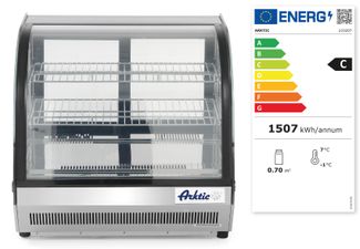 Cake display , Arktic, 110L, 230V/220W, 700x557x(H)670mm 1