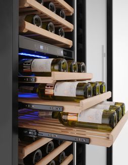 Wine cooler, 2-zone, 155 l, Arktic, 220-240V/120W, 595x720x(H)1820mm 1