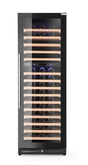 Wine cooler, 2-zone, 155 l, Arktic, 220-240V/120W, 595x720x(H)1820mm 1