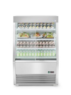 Open front multideck display refrigerator 320L, Arktic, 230V/1300W, 920x847x(H)1465mm