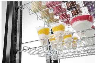 Refrigerated display cabinets, Arktic, 400L, 230V/495W, 650x650x(H)1908mm 1
