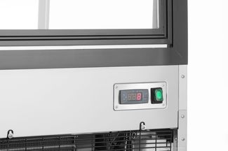 3-policová chladiaca vitrína, Arktic, 650L, Čierna, 230V/490W, 1200x833x(H)1460mm 1