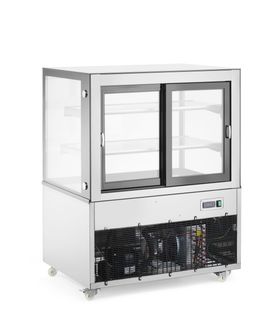 Refrigerated display cabinets with 2 shelves, Arktic, 300L, 230V/480W, 994x677x(H)1230mm 1